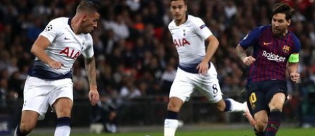 FC Barcelona, victorie cu 4-2 pe terenul lui Tottenham; Napoli o învinge pe Liverpool